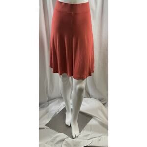 Ann Taylor Loft Jersey Mini Skirt, Coral, Sz: M, 73-69